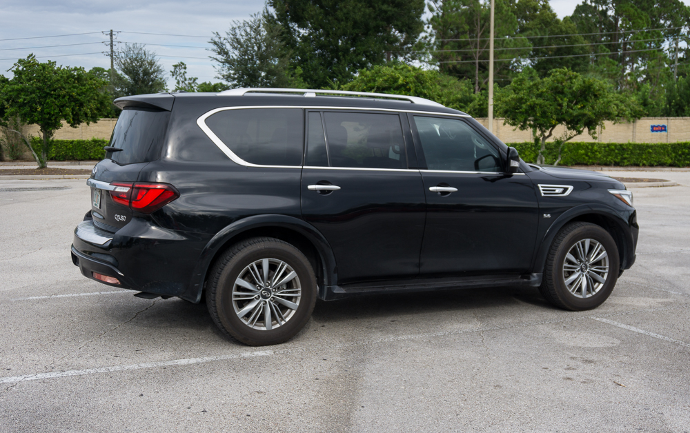 Our rental ride for the week, nicknamed The Big Black Bear by Drew.